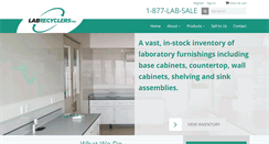 Desktop Screenshot of labrecyclers.com